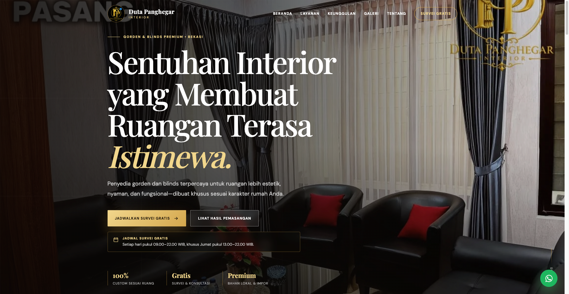 Duta Panghegar Interior